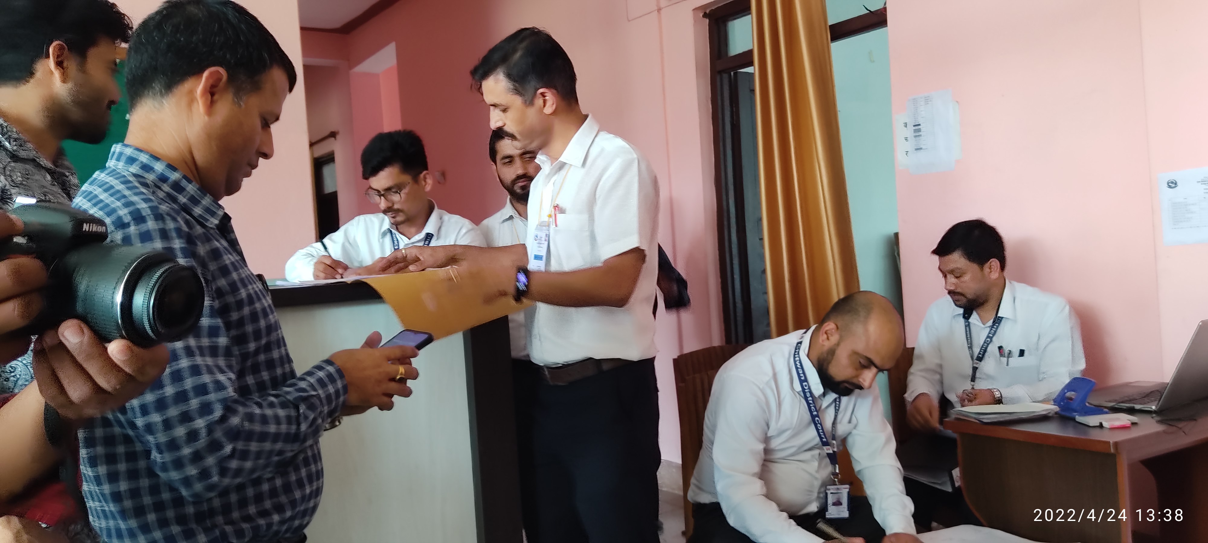 चितवनमा २२ सय ५० जनाले दिए उम्मेदवारी 